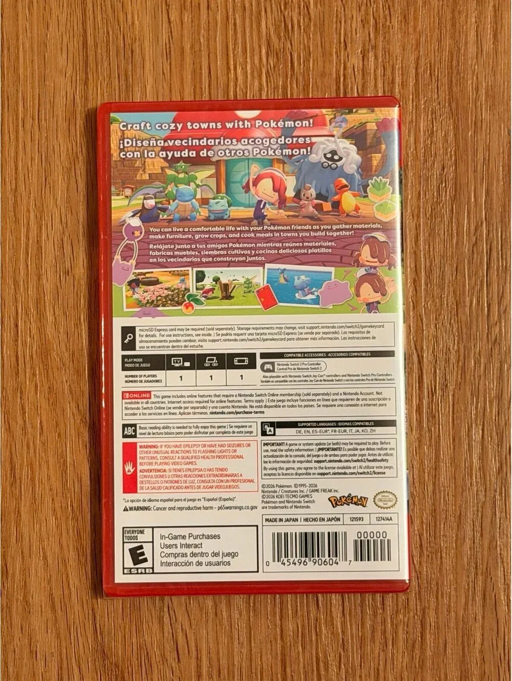 Pokémon Pokopia for Nintendo Switch 2
